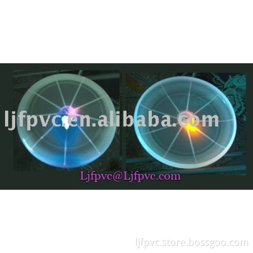 Plastic Frisbee with LED light